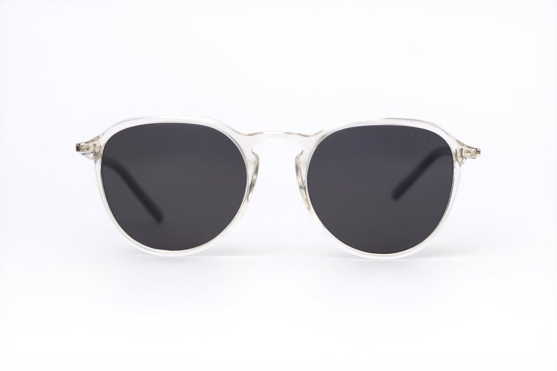 VEGAS Full Rim Round Unisex Grey  Sunglasses V2067 S C4 - Image 1